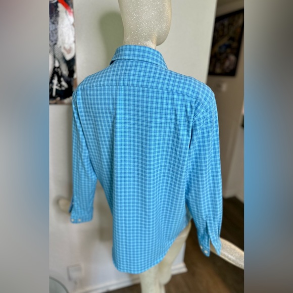 Peter Millar Men’s Blue Long Sleeve Button Down Shirt. Size XLarge - Picture 8 of 13